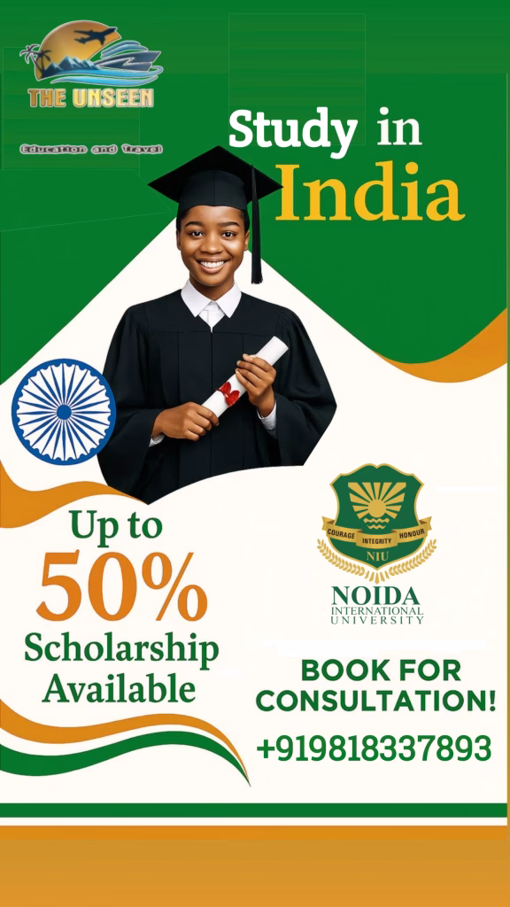 Study-in-India-NOIDA-University-576x1024 Get 50% Scholarship to study at NOIDA International University, India